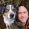 Paul Steele The BaldHiker and his dog