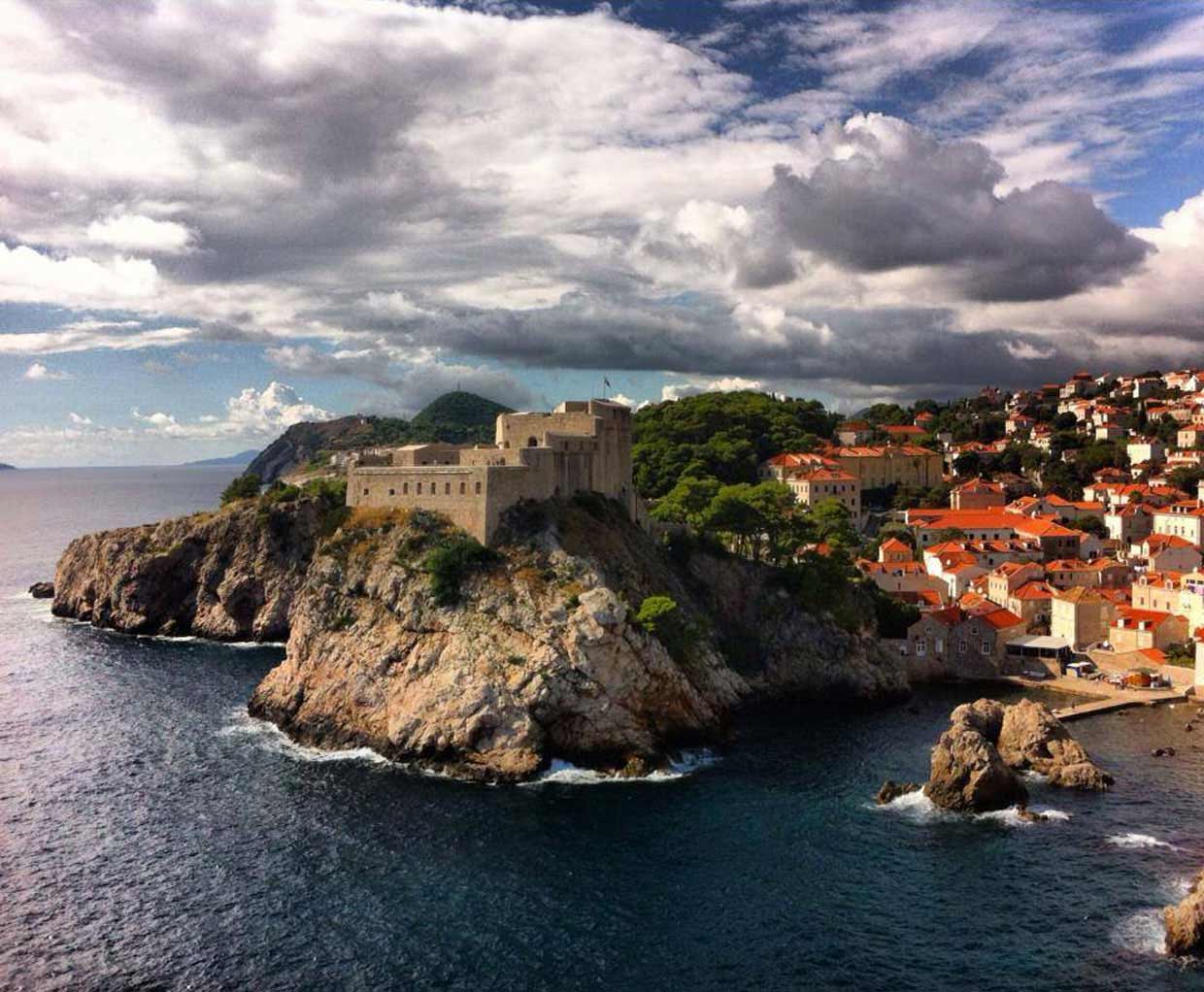 Dubrovnik’s Old Town game of thrones