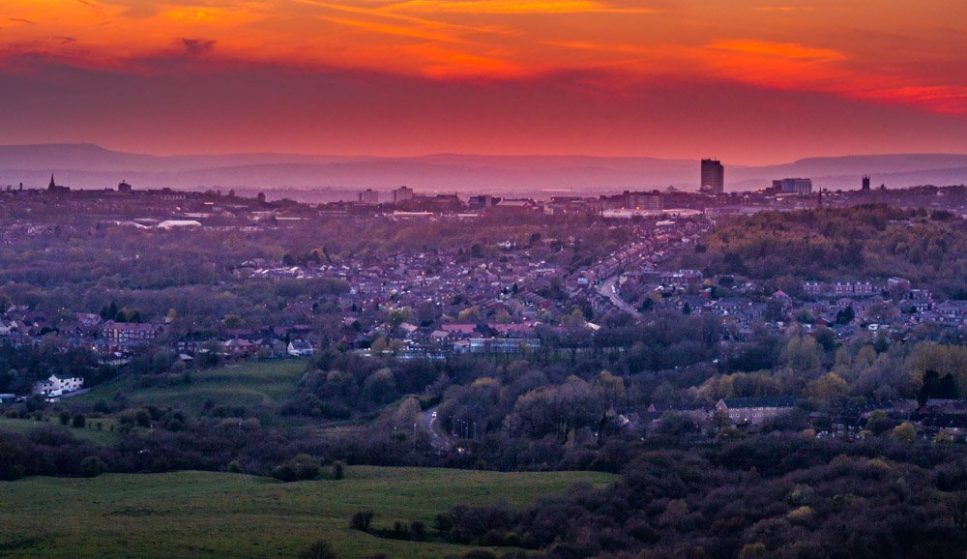 Hartshead Pike – The Edge of the Pennines at Dusk | BaldHiker