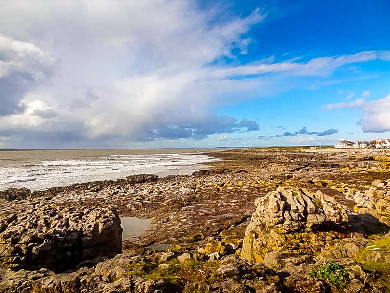 coast and beach near Porthcawl