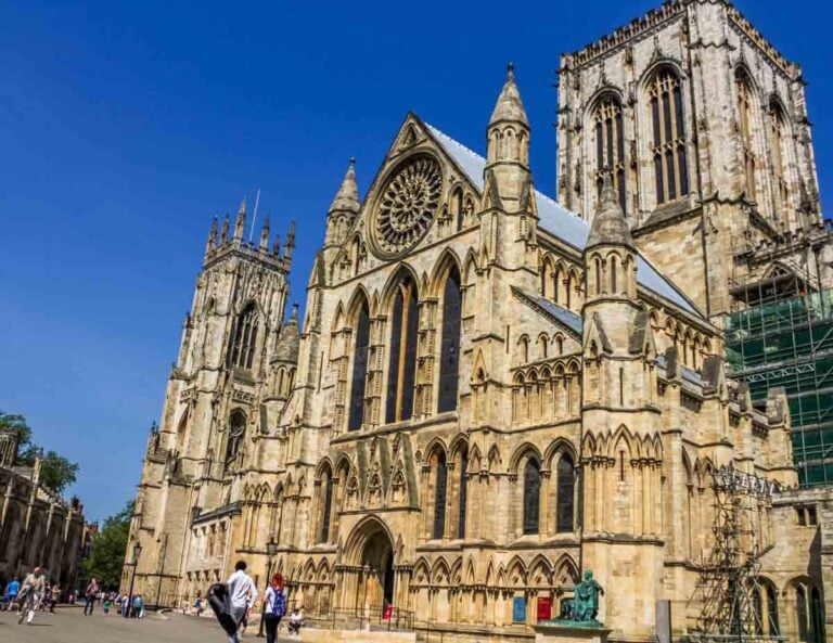 the front of york minster