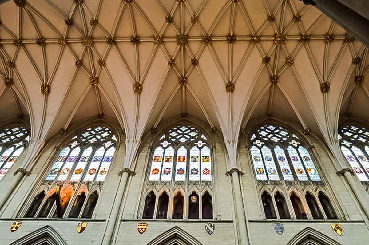 windows within york minster