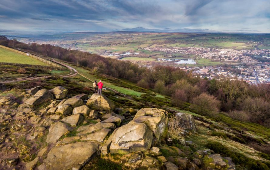 A Walk Over The Chevin Ridge, Otley BaldHiker
