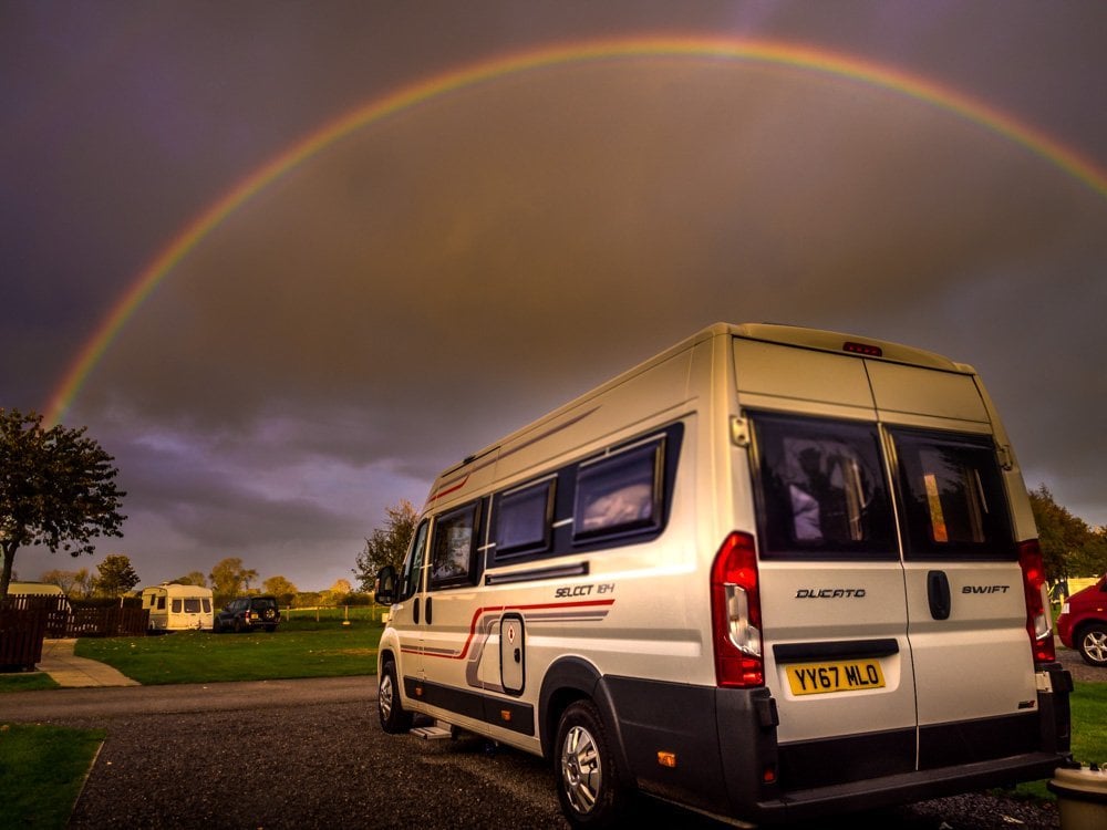 rainbow at Slingsby