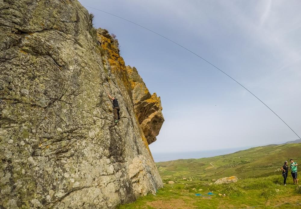 cyprus rock climbing