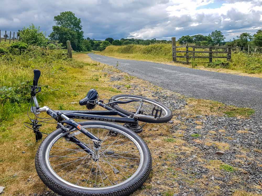 resting the bike