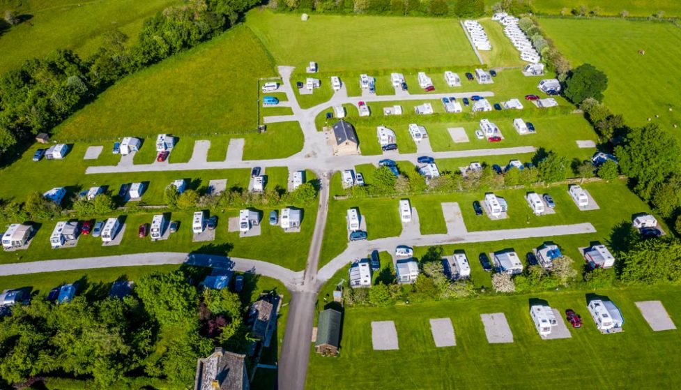 Doe Park Caravan Site In The Durham Dales | BaldHiker