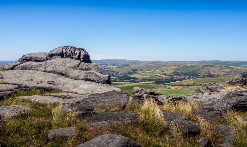 a Tor in Dartmoor