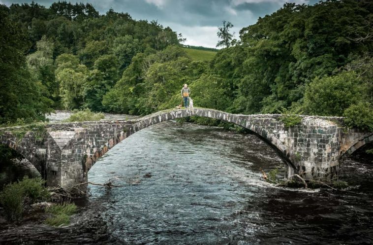 Hodder Bridge Cromwell's Bridge, History Over The River Hodder, Lancashire | BaldHiker