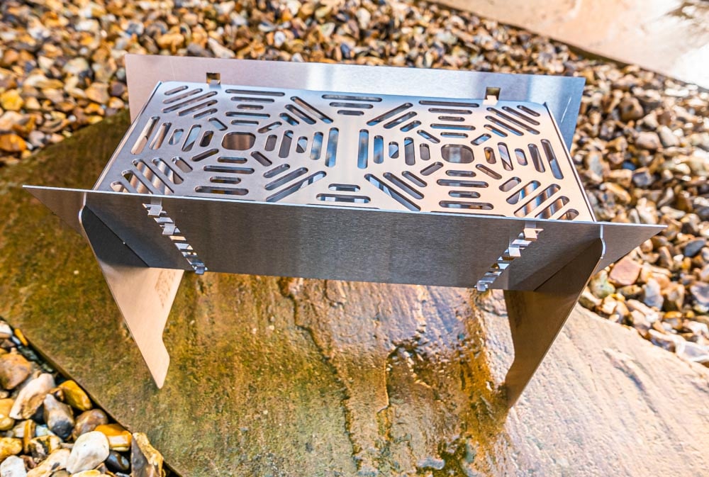 fire trough assembled