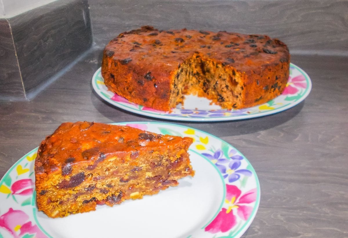 vegan xmas cake recipe