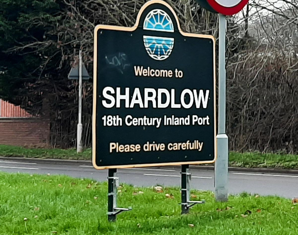 Shardlow village sign
