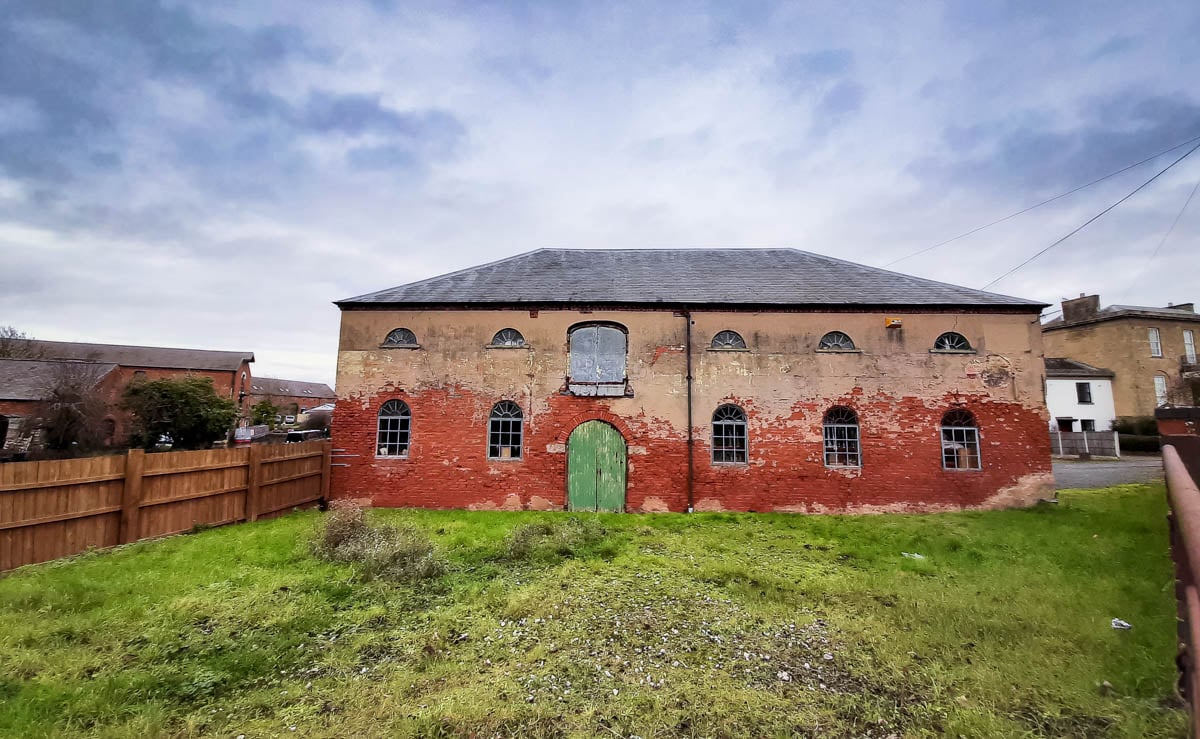 old village building in shardlow