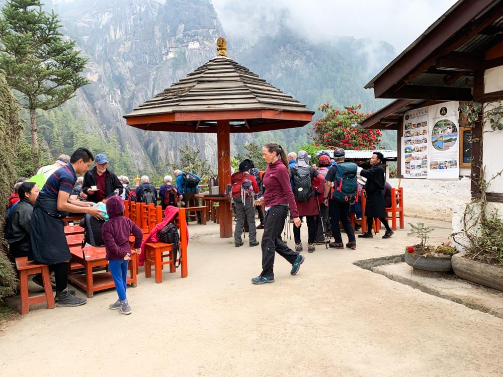 The teahouse of Tiger's nest