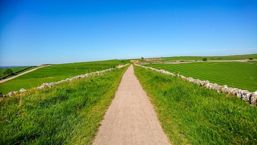 Walking and cycling trail, Derbyshire