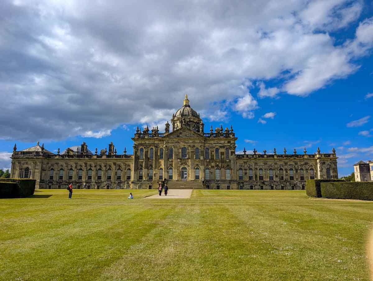 back view of Castle Howard