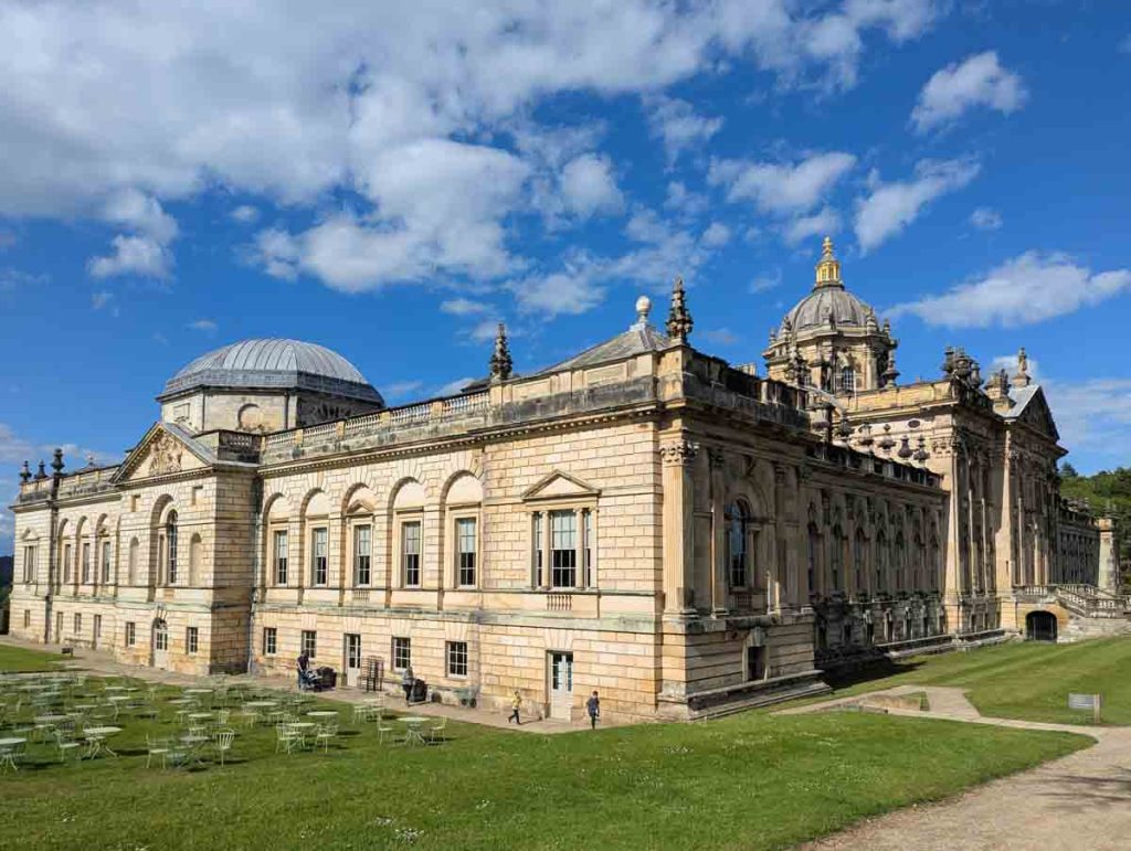 side view of castle howard