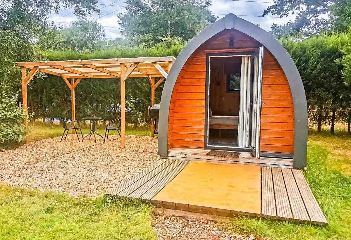 my glamping pod The Kingfisher