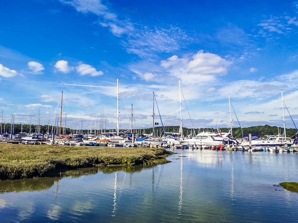 Bucklers hard boats