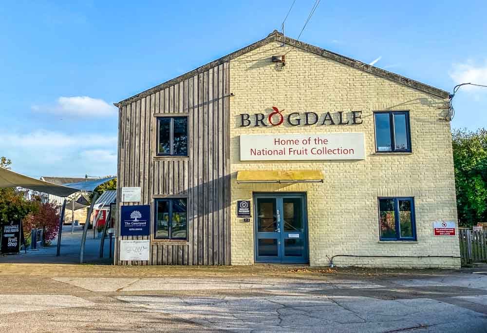 Brogdale Farm entrance