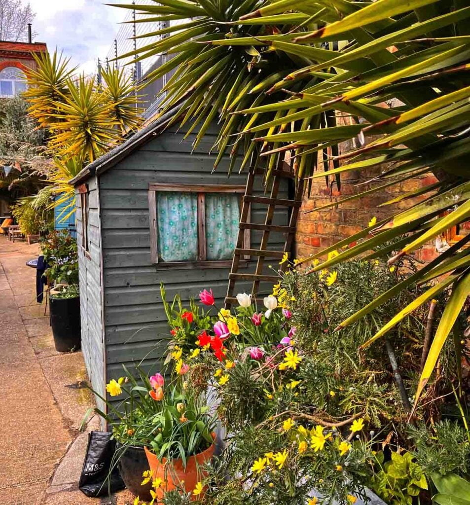 by the canal at little Venice London