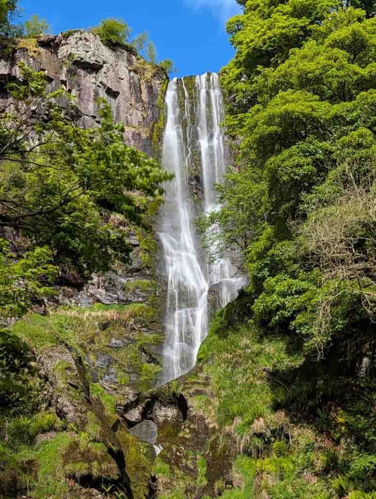 Pistyll Rhaeadr waterfall