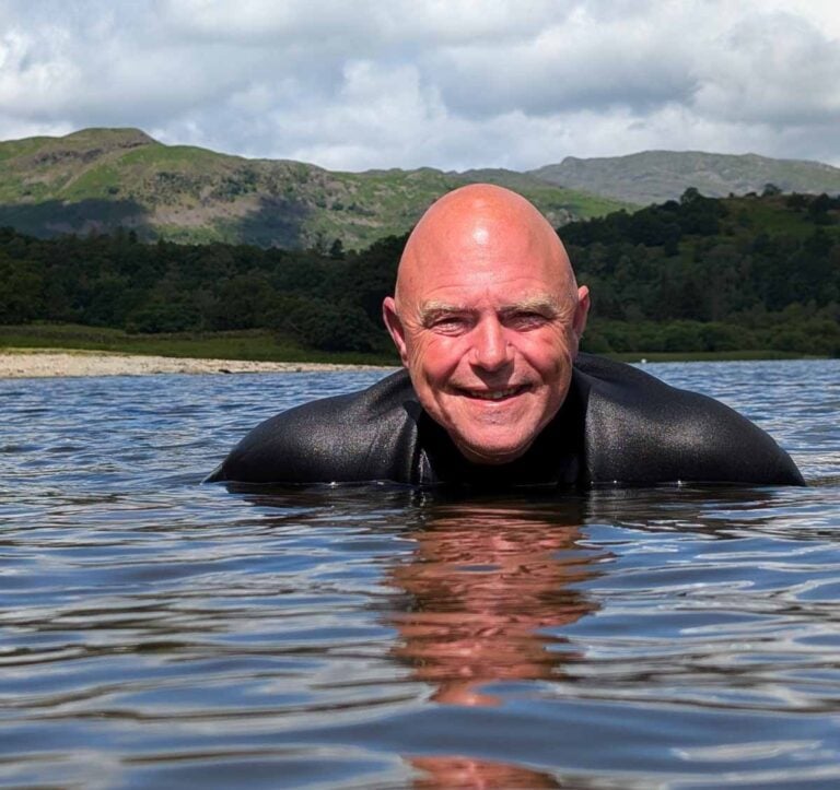 paul steele wild swimming rydal water