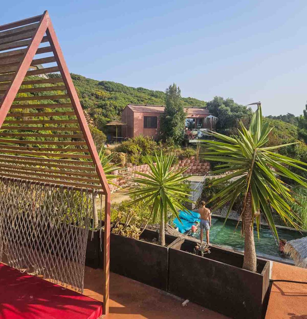 Balcon de la villa épicurée