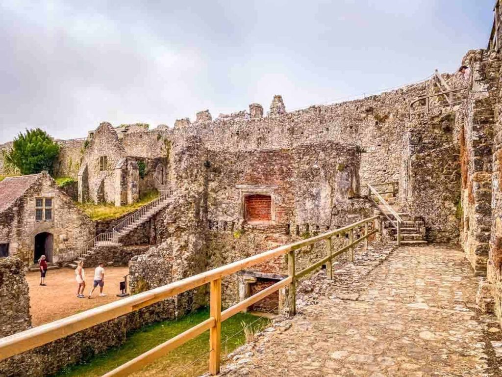 the battlements path