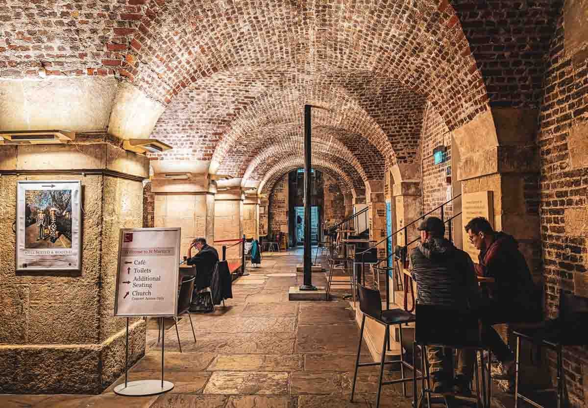 Dining with the Departed: A Review of London’s Café in the Crypt