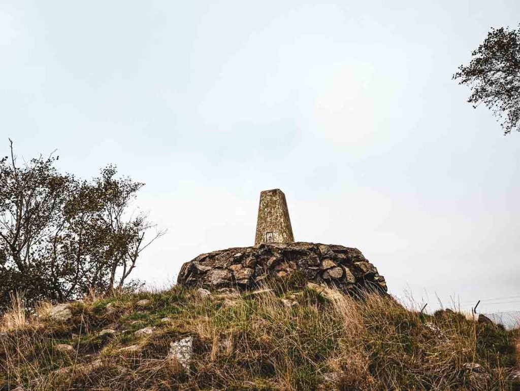 Trig Point on Bardon Hill