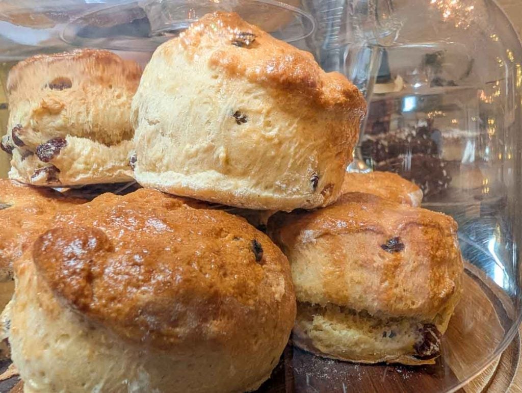 courtyard cafe scones