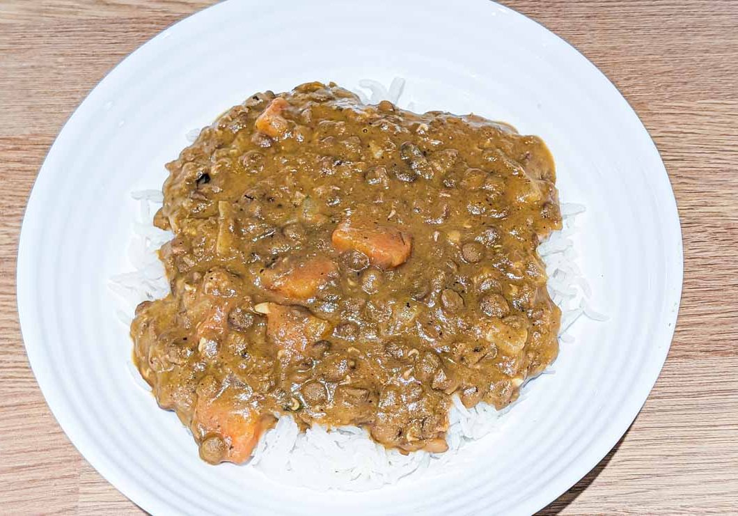 The "Ridge-Line" Green Lentil & Coconut Curry