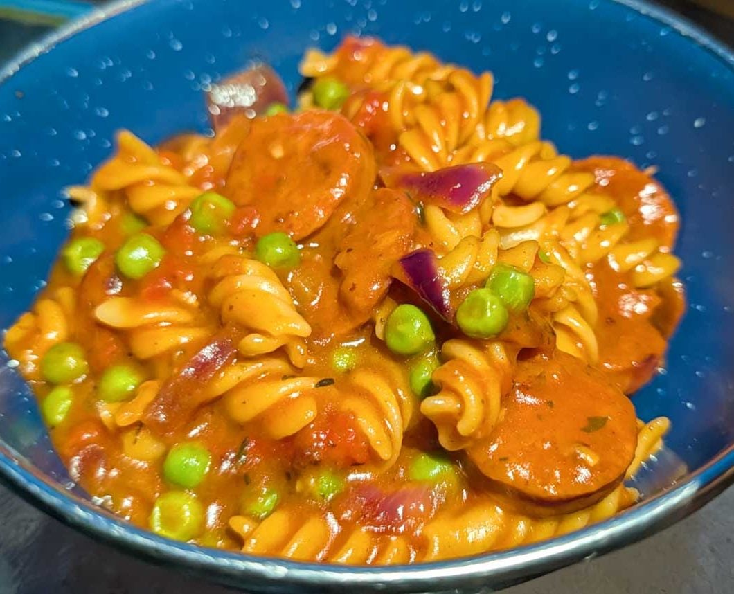 One-Pot Wonder: Simple Sausage & Pasta Skillet