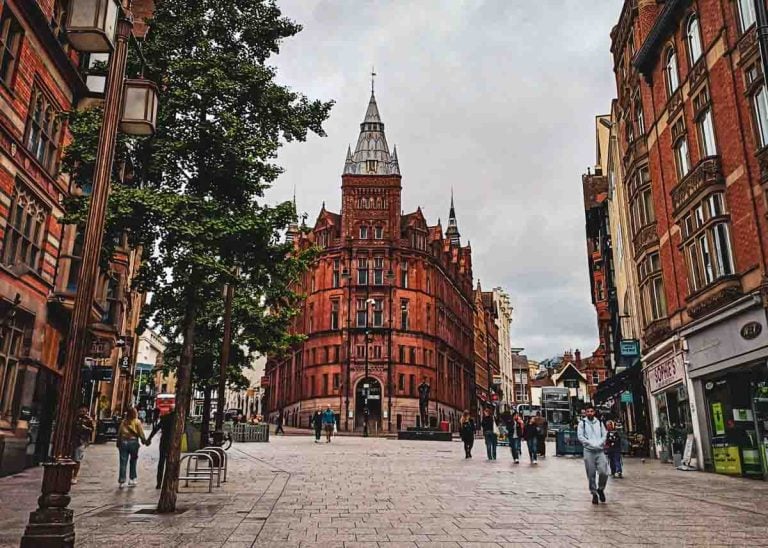 historic victorian building in Nottingham