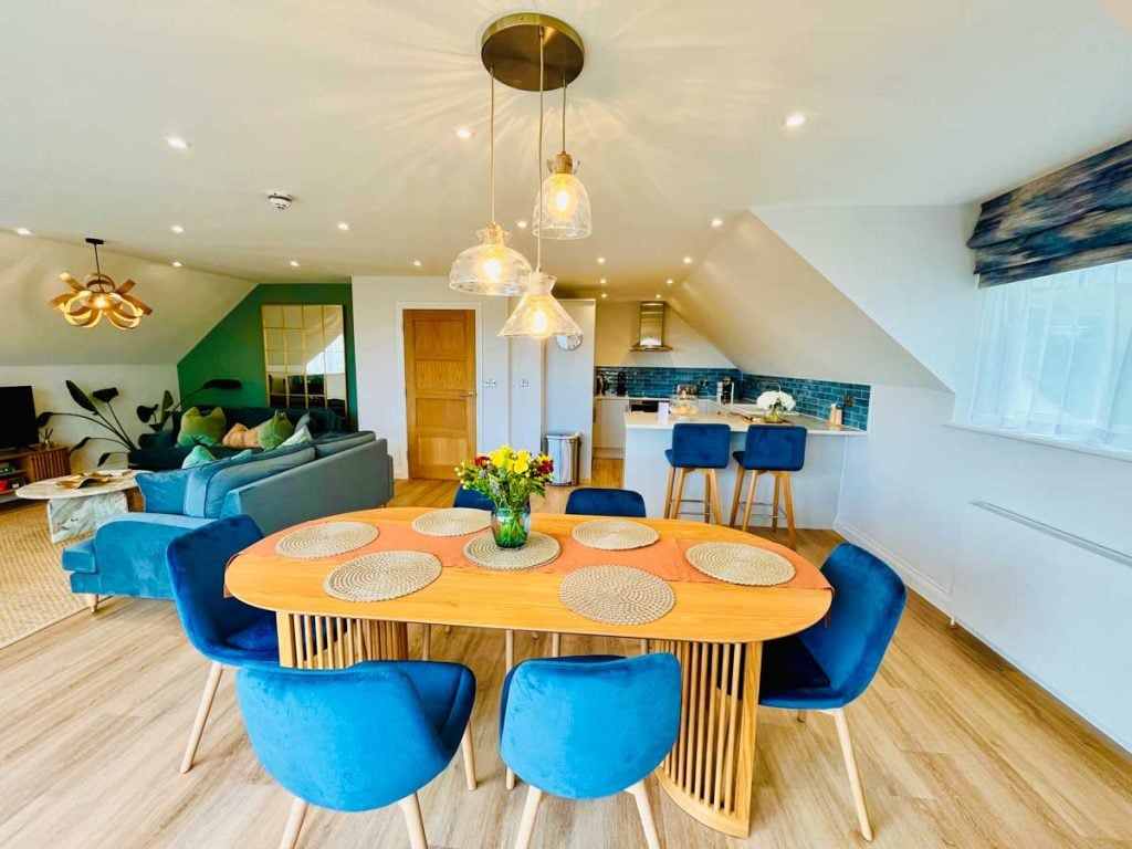 Thurlestone retreats living area