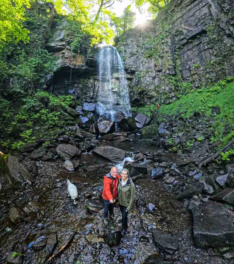 baldhiker at Melincourt Waterfall