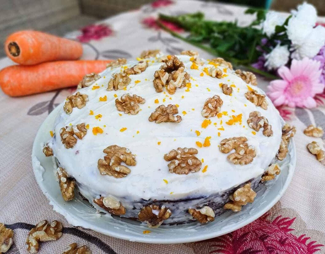 Hearty Carrot and Walnut Cake: A Post-Hike Recipe