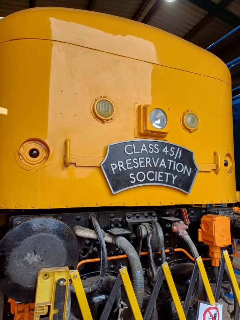 deisel engine at Butterley Heritage railway centre