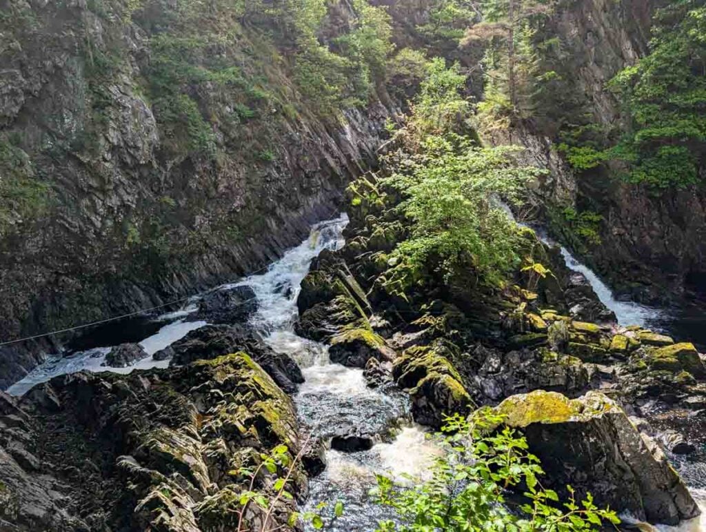 image of conwy falls