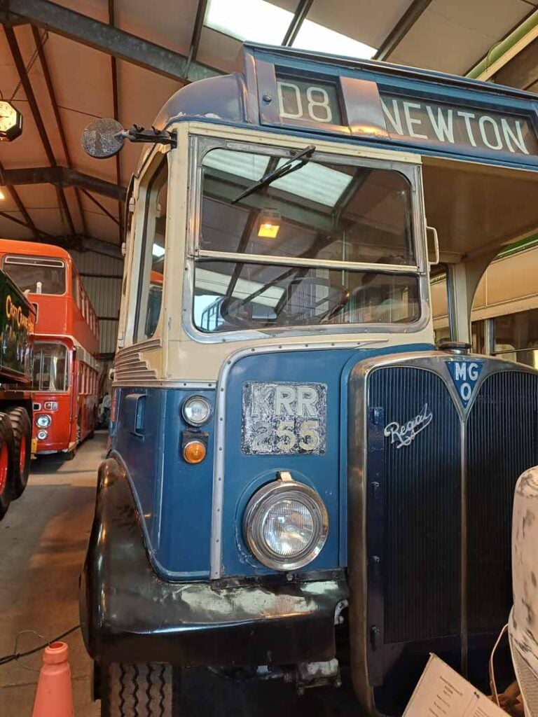 old vehicle at Butterley Heritage railway centre