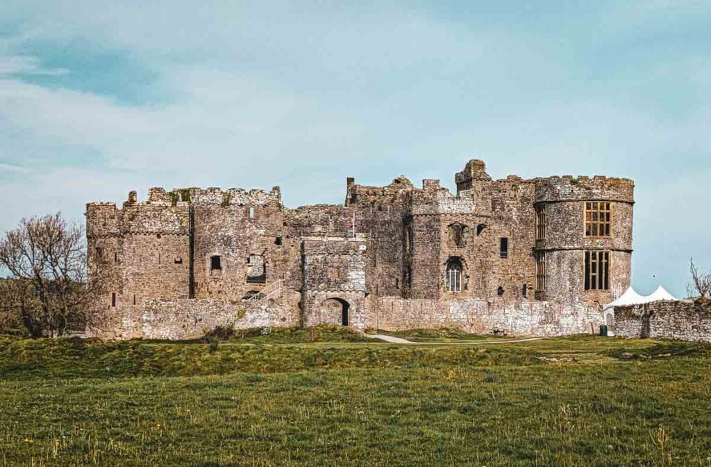 view of Carew Castle