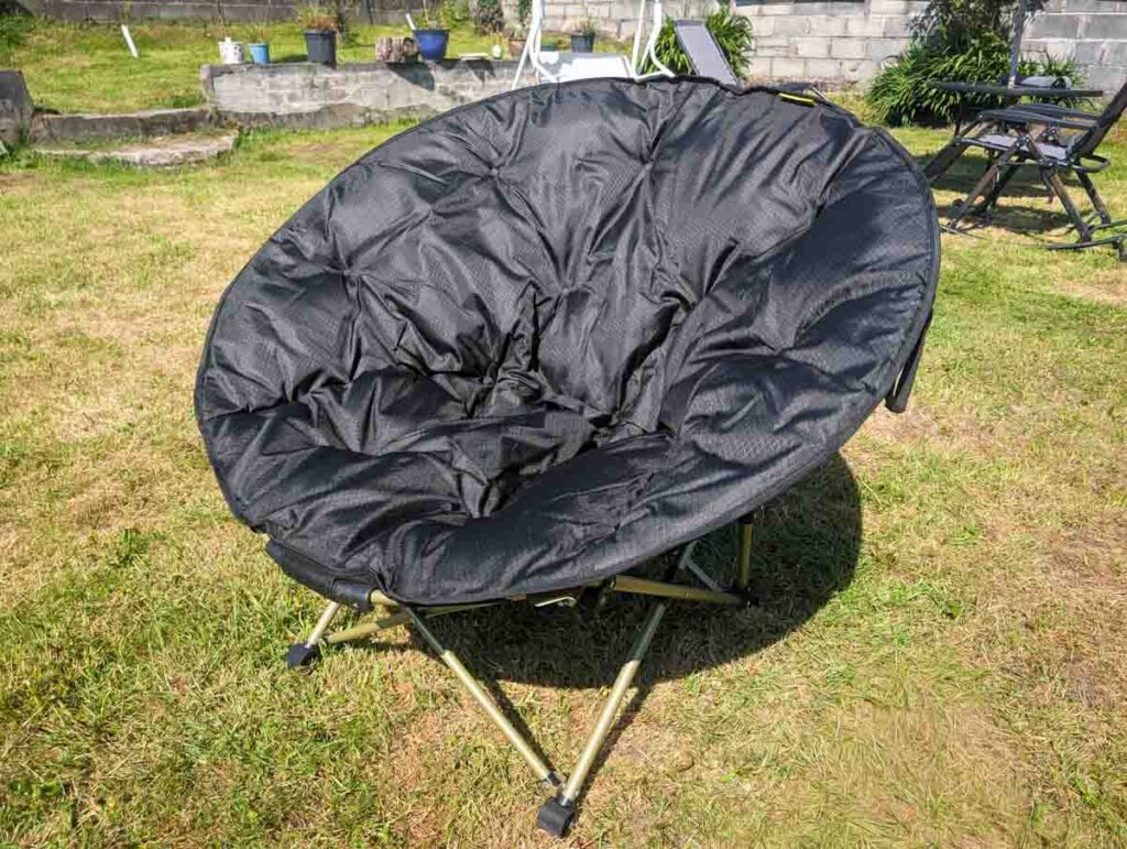 moonbase comfortable camping chair