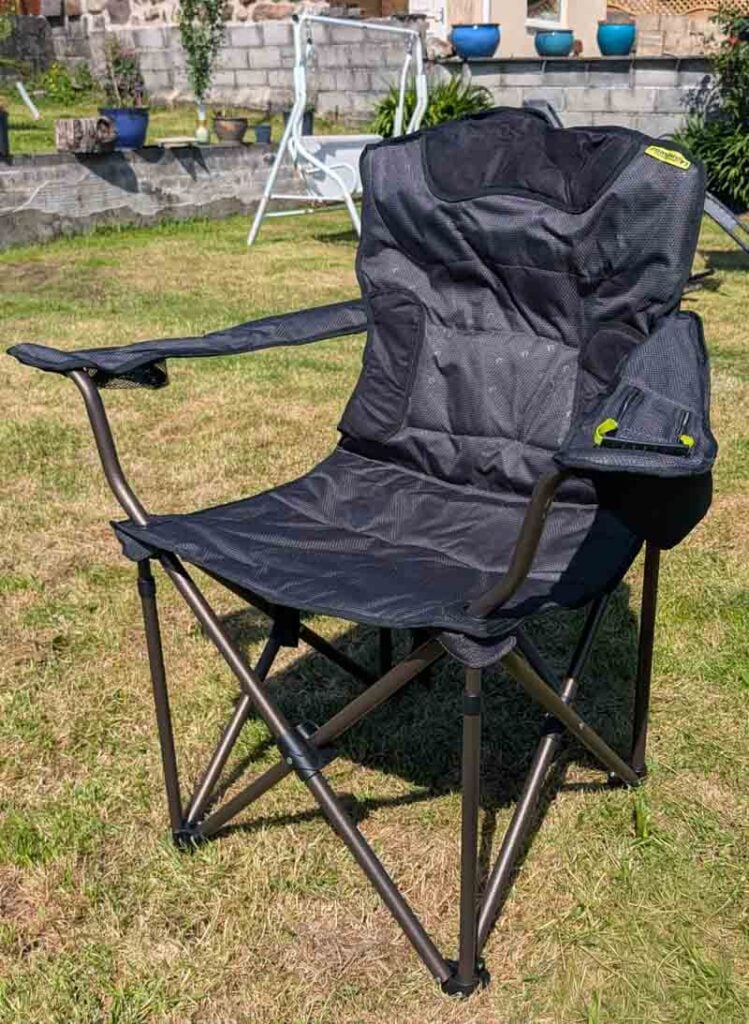 zempire shermanator camping chair