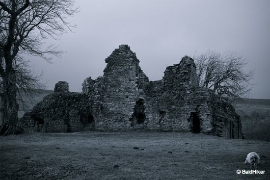 Pendragon Castle - Romantic ruin of Mallerstang ancient history ruins pendragon castle