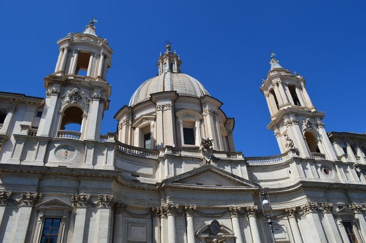 Sant'Agnese in Agone on Piazza Navona