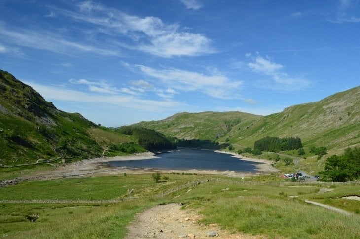 back to the car park by Haweswater