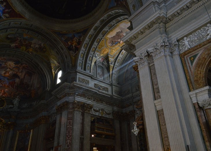 Rome – The Church of Saint Ignatius of Loyola