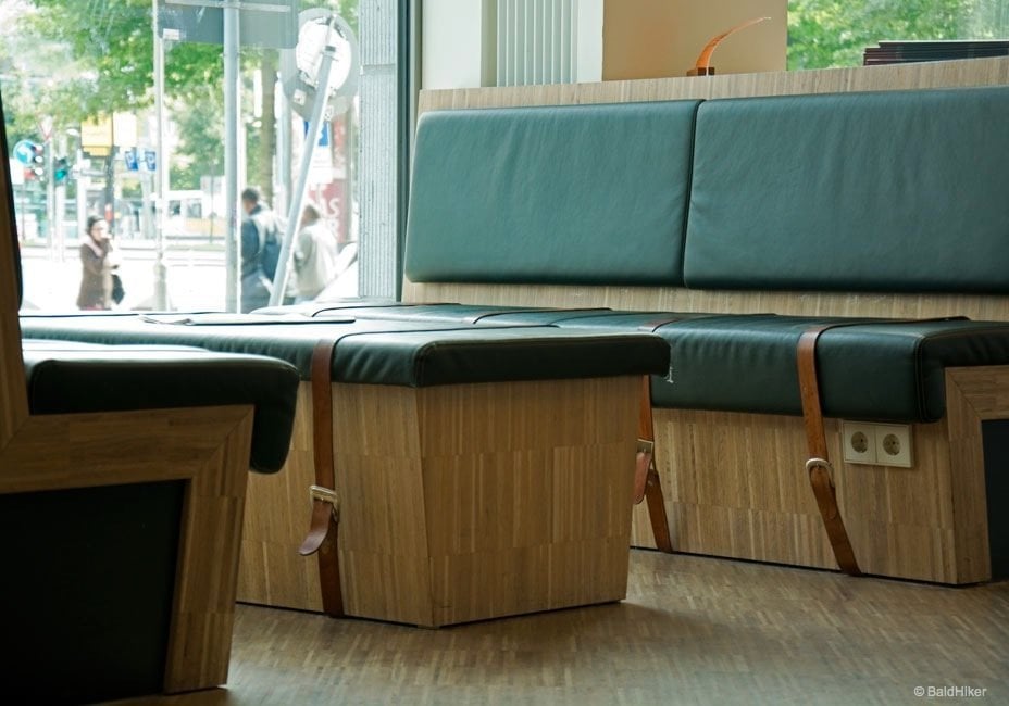 A base for a gem of a city - Generator Hostel Hamburg seating Generator Hostel Hamburg