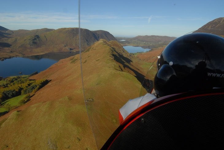 The English Lake District from above